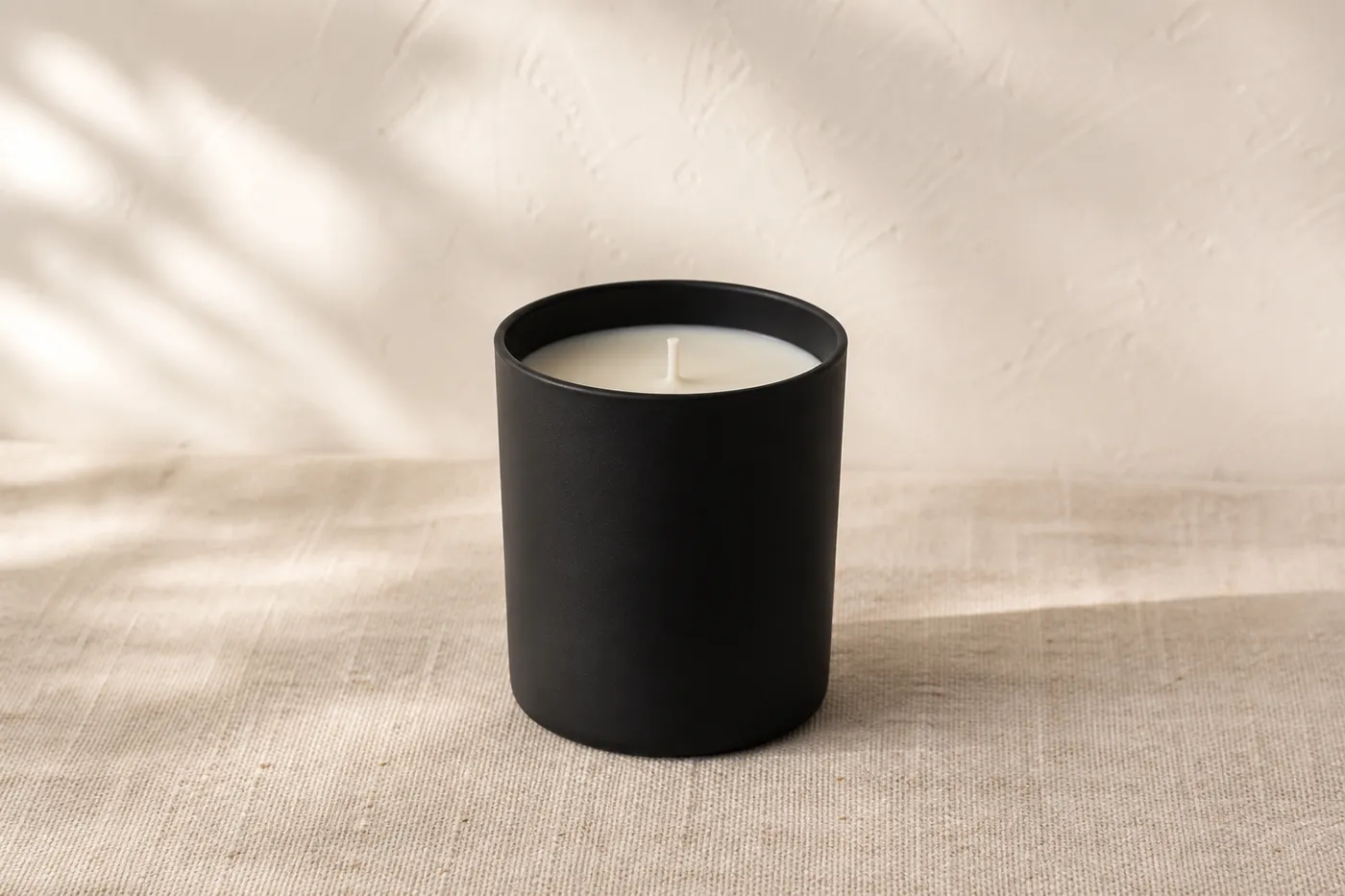 Édition Bougie Parfumée Verre Noir