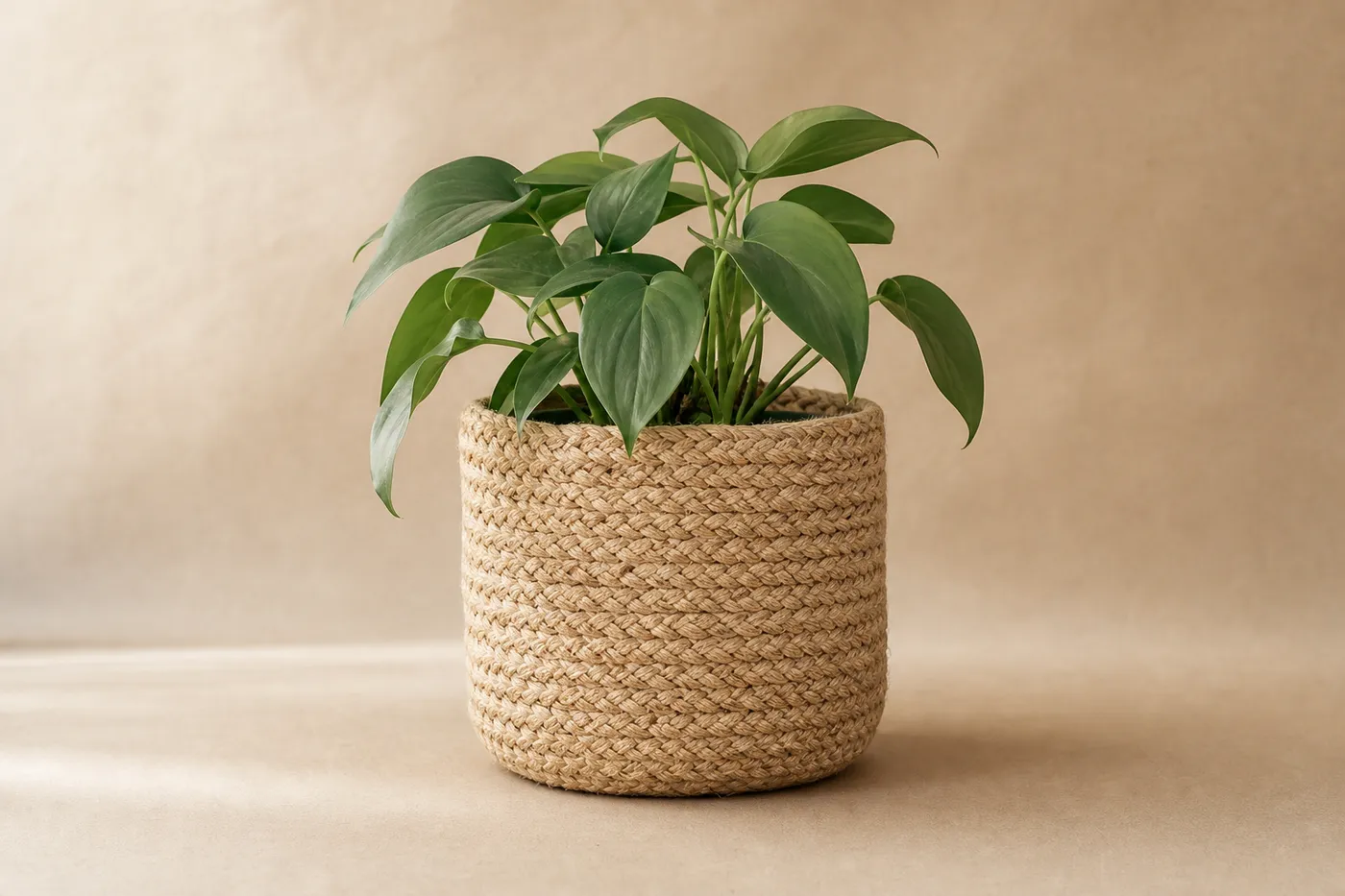 Cache-Pot Jute Tressée