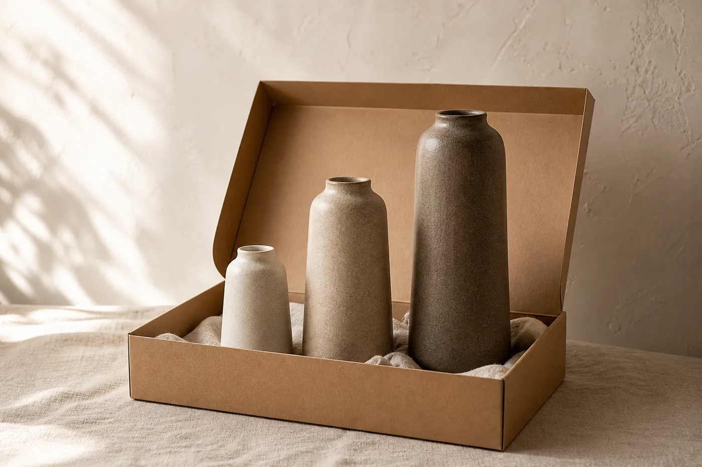 Coffret Trio de Vases — Série 17
