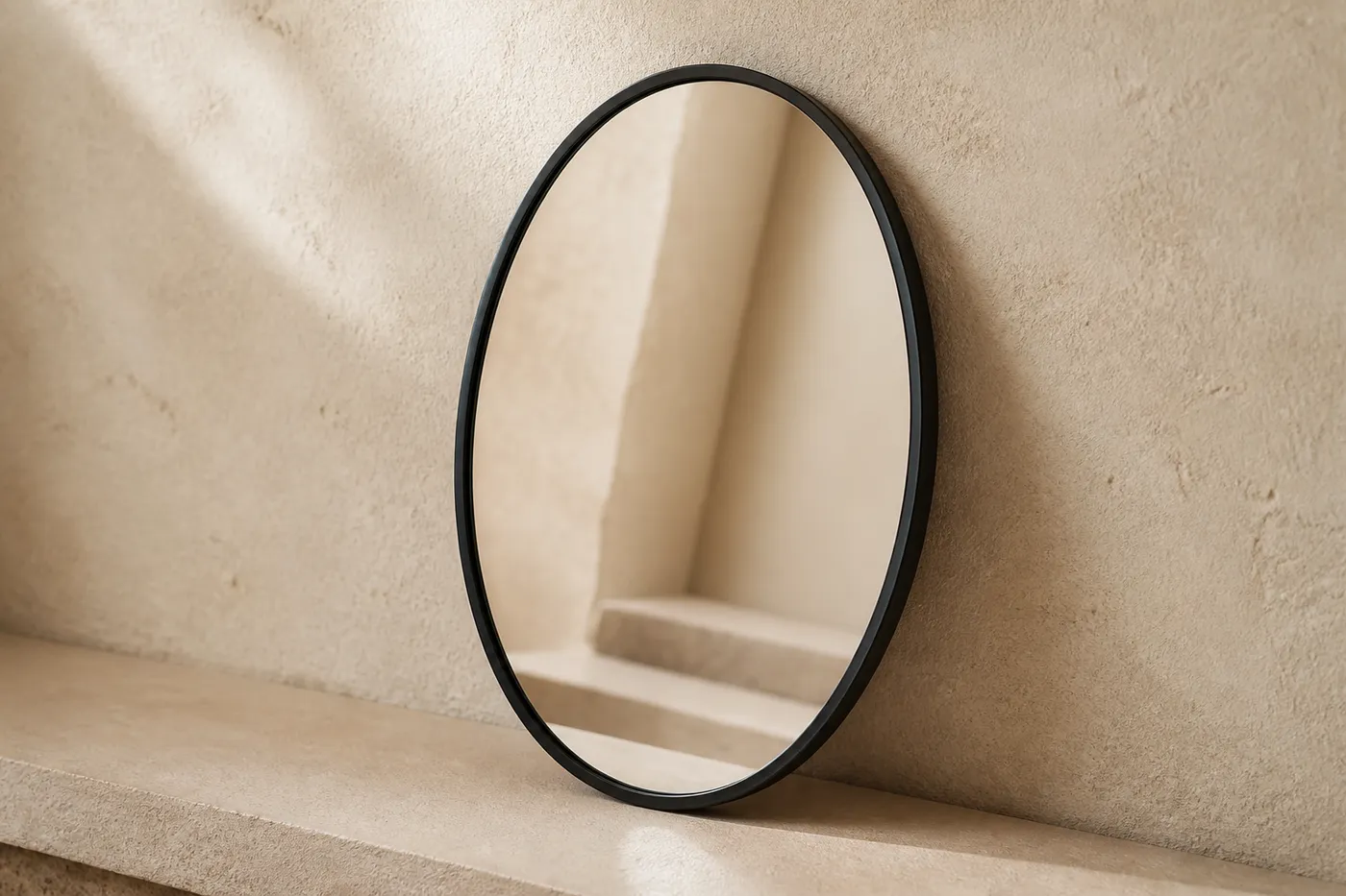 Collection Miroir Mural Ovale Petit Format — N°23