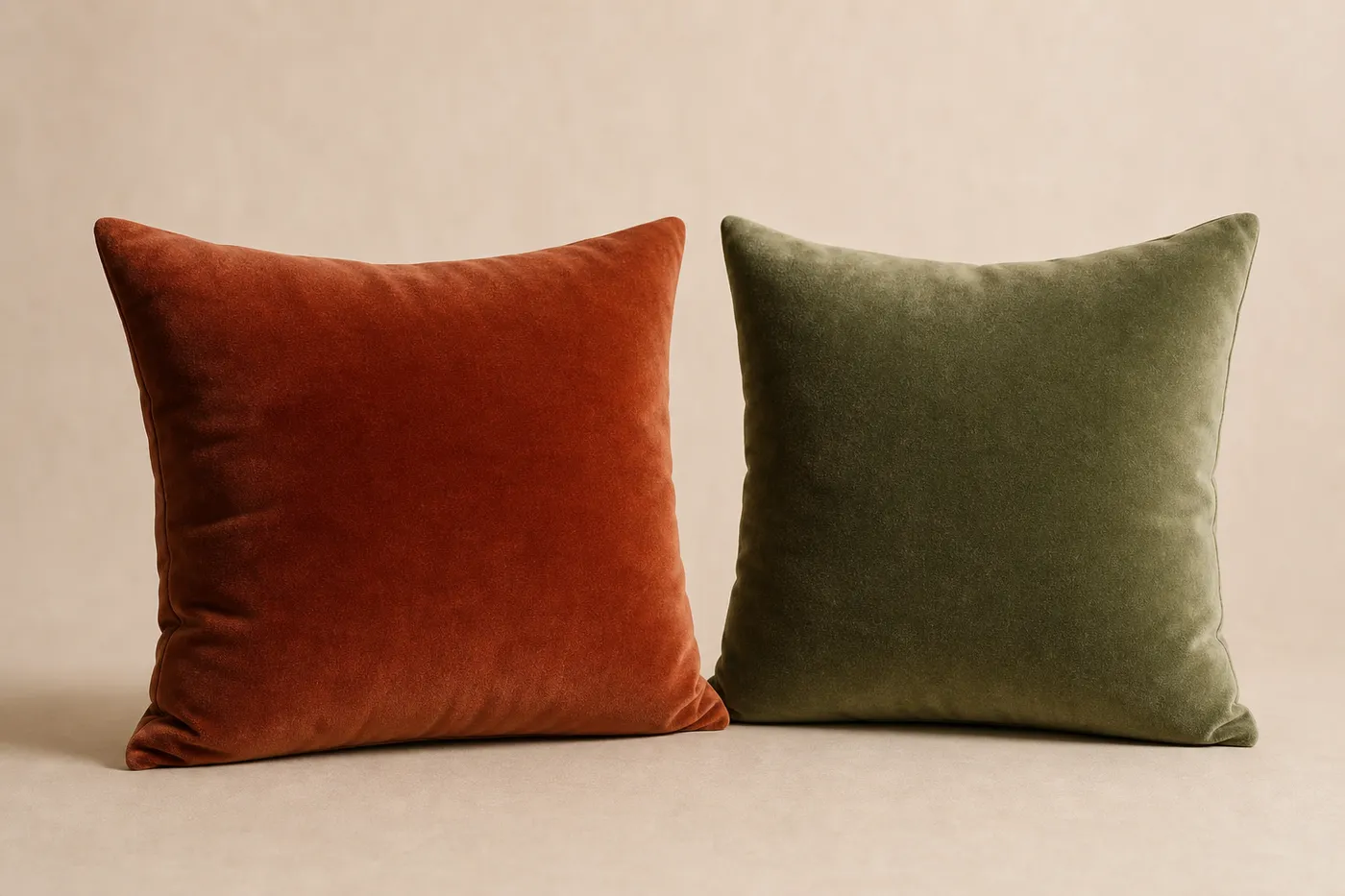 Ligne Duo de Coussins Velours Studio