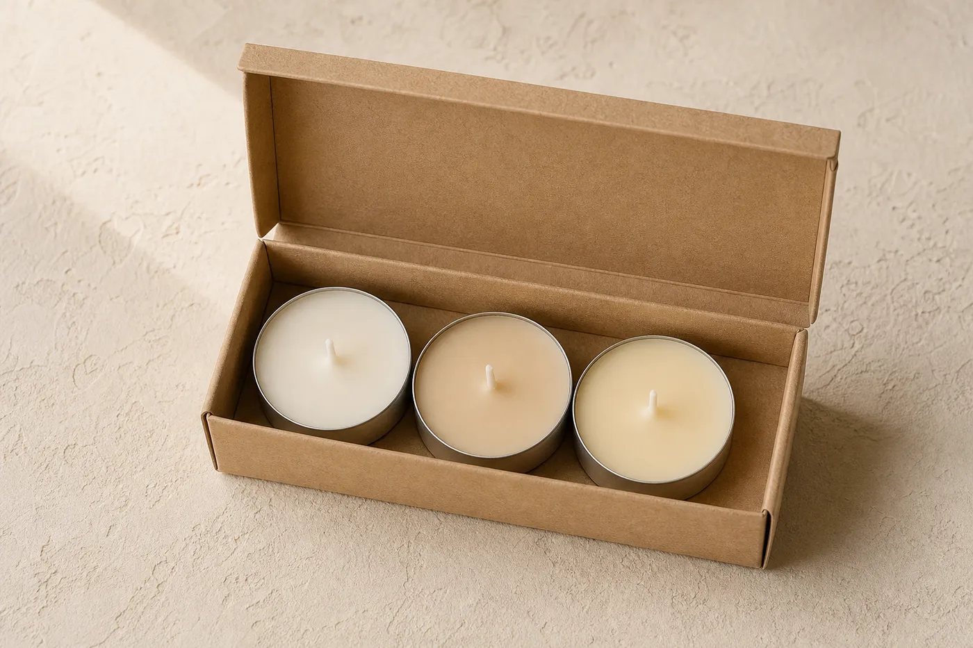 Édition Trio de Mini Bougies Chauffe-Plat Parfumées — Série 09